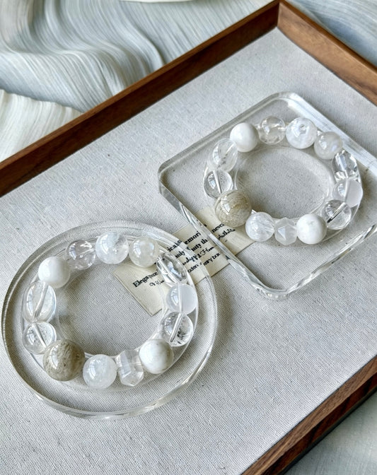 Clear Quartz White Crystal Crown Chakra Purity Energy