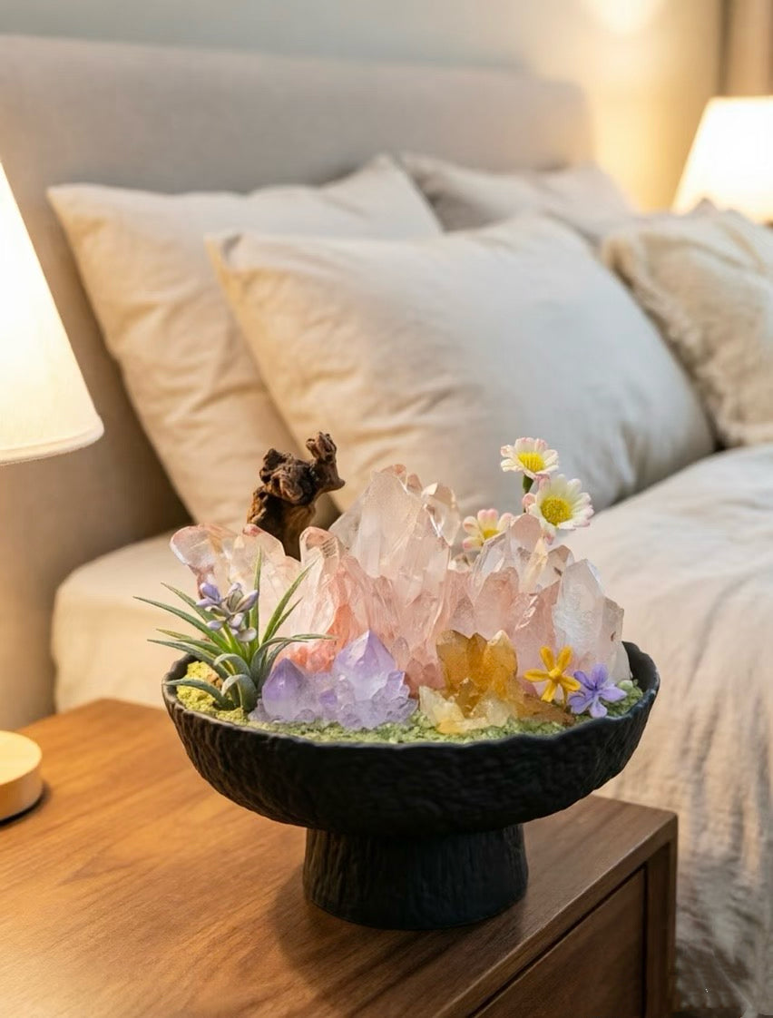 Home Fengshui Decoration Crystal Decoration Office Desk Decoration DIY Material