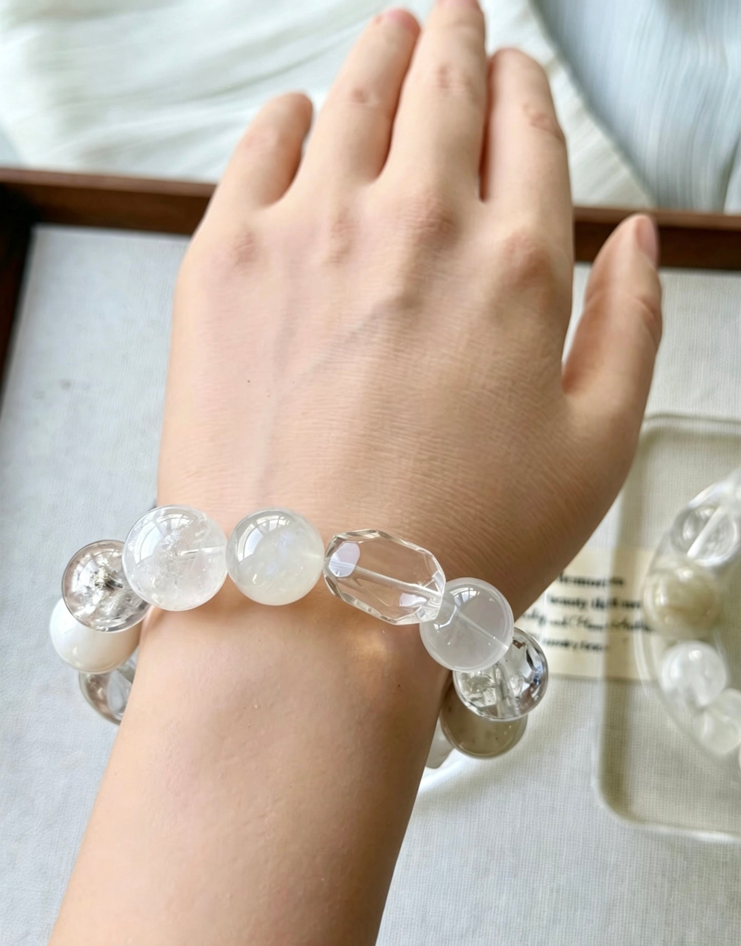 Clear Quartz White Crystal Crown Chakra Purity Energy