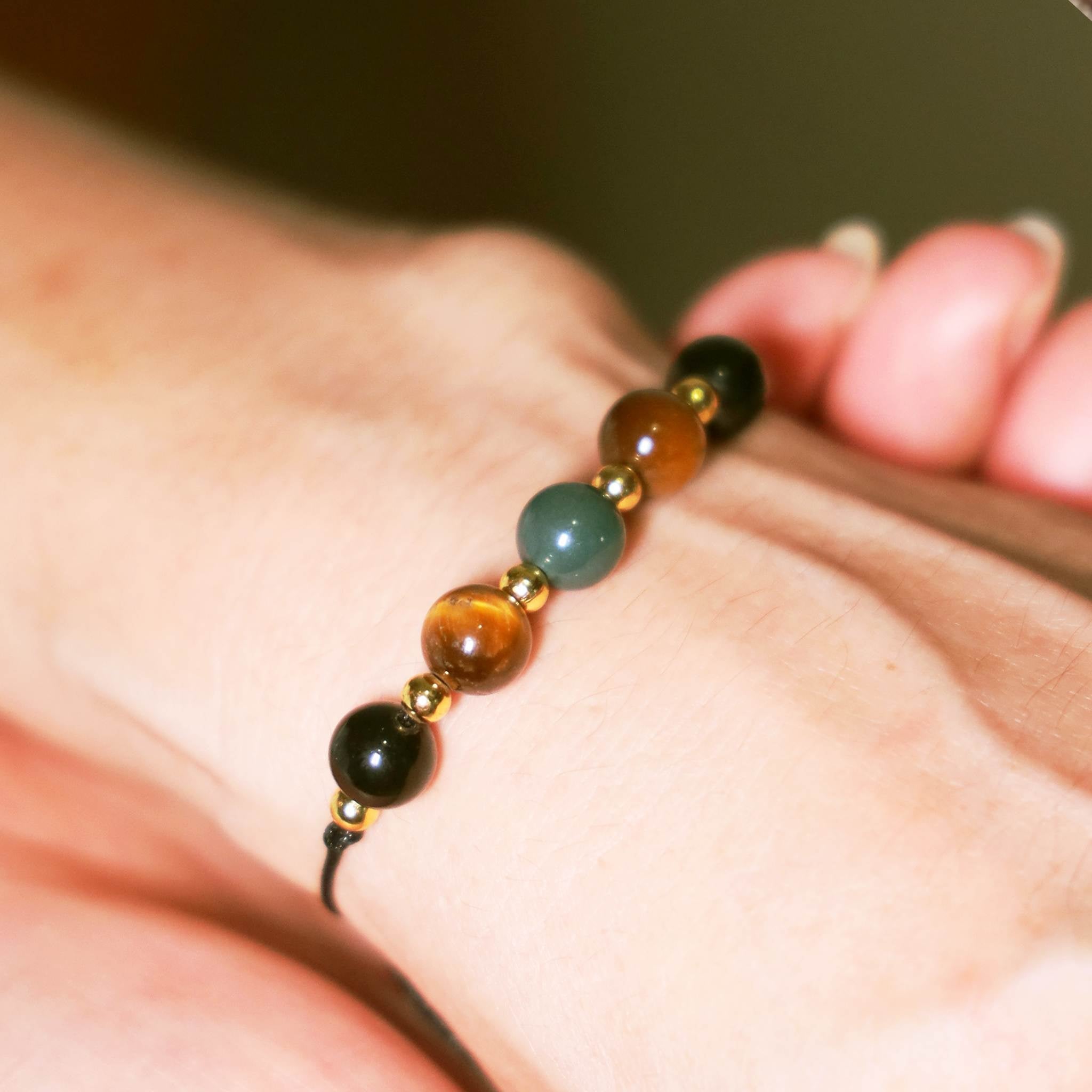 Badass Tribe Courage and Strength Crystal Bracelet