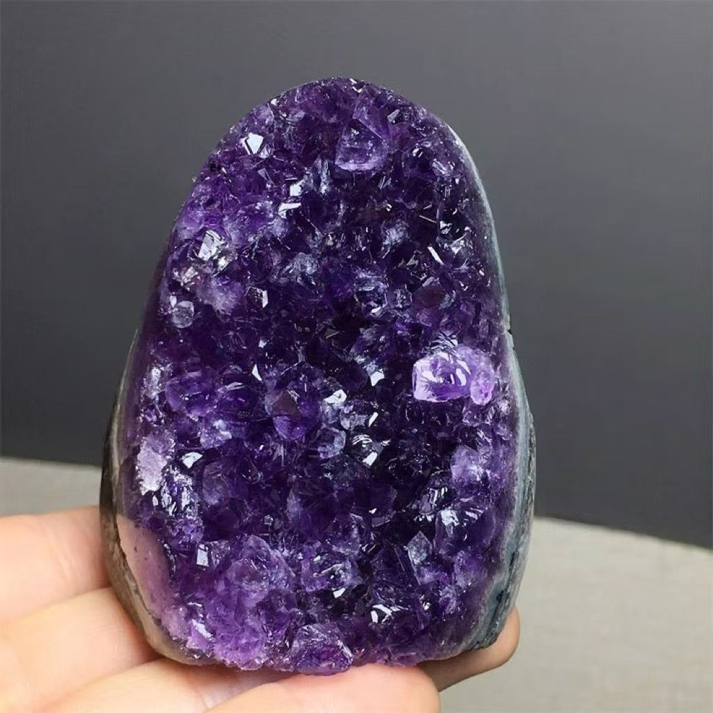 Natural Color Crystal Cluster Amethyst Cluster Amethyst Town Amethyst Ore Mark Home degaussing Feng Shui Decoration Ornaments