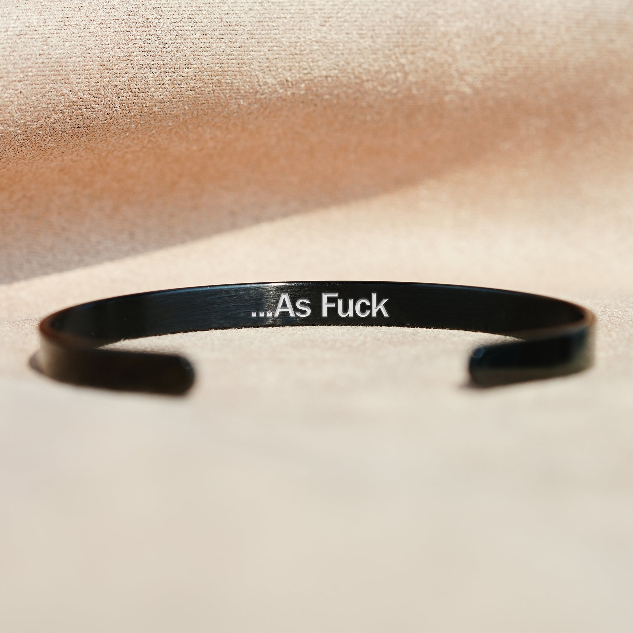 Strong Mom As Fuck Cuff Bracelet