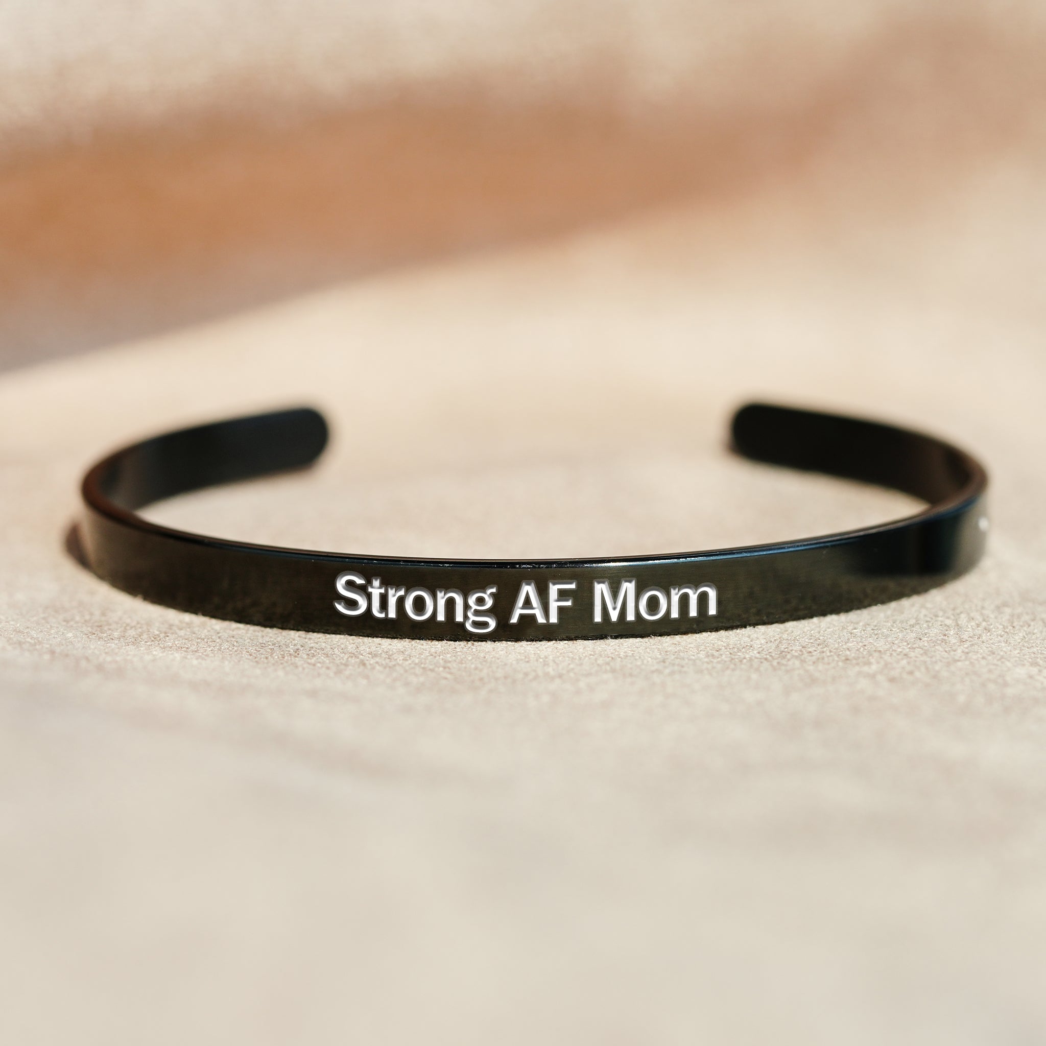Strong AF Mom Cuff Bracelet-Mother's Day Gift