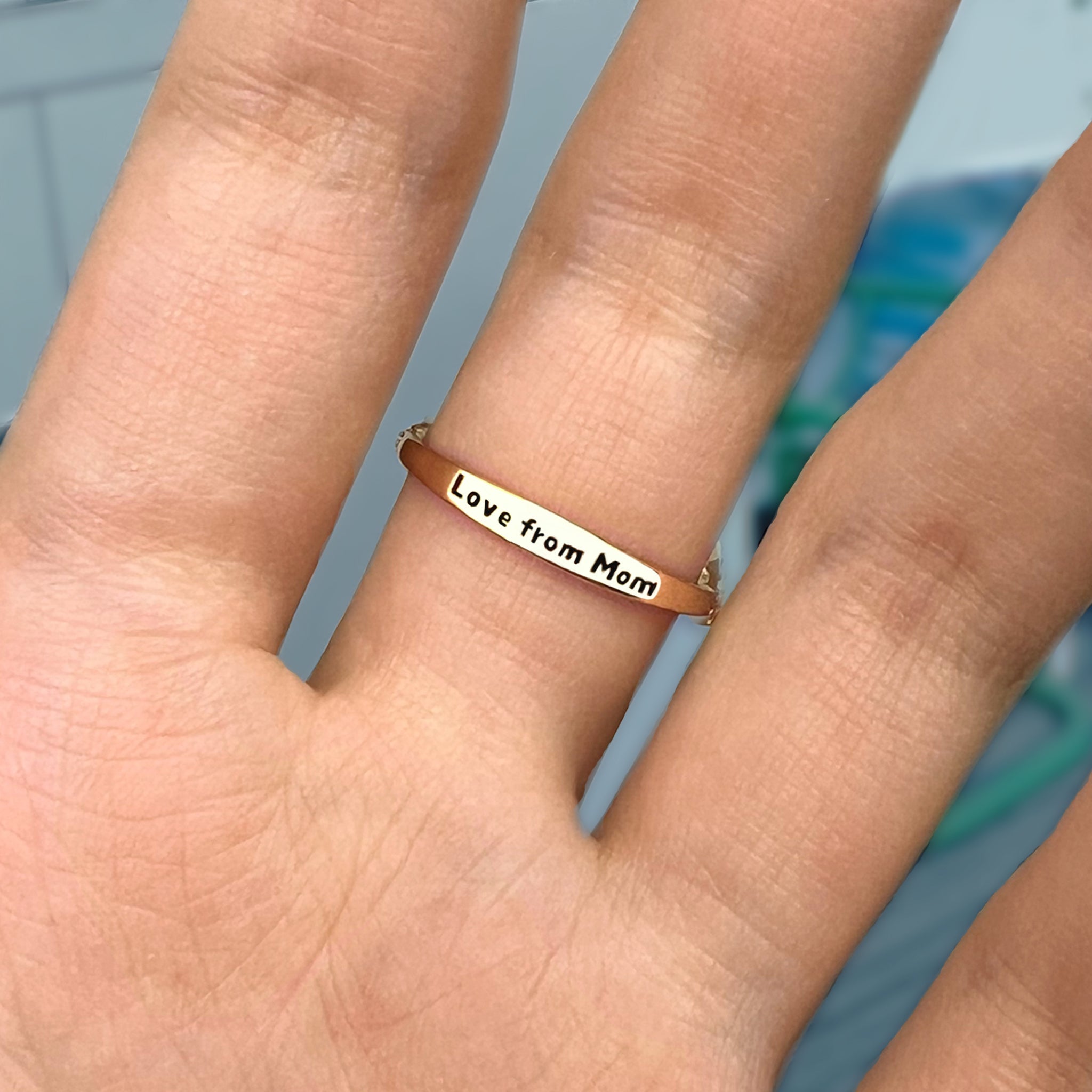 Love From Mom Highs And Lows Ring