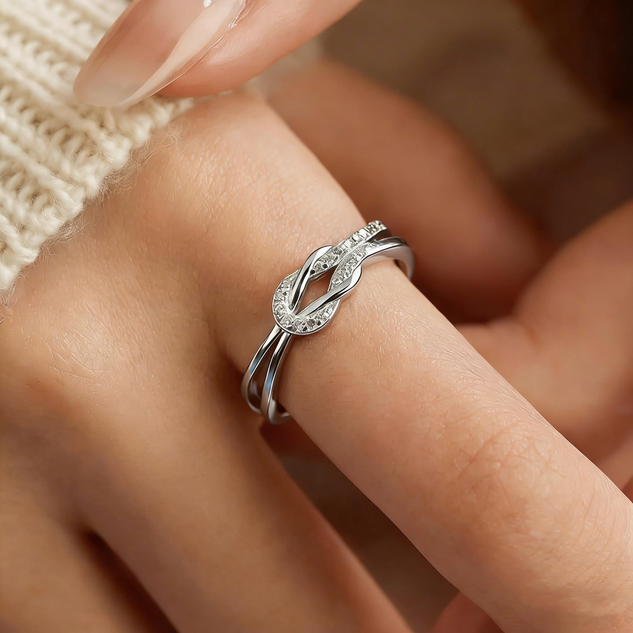 Infinity Knot Ring