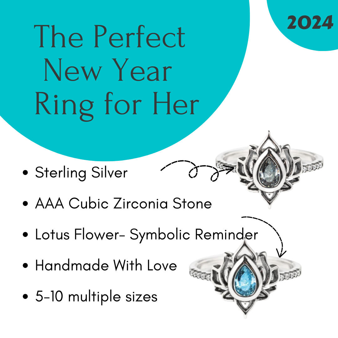 “Fuck it and begin again" Lotus Ring
