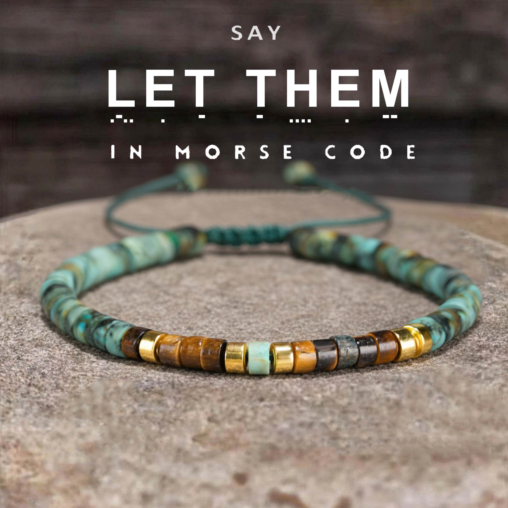 Healing Morse Code Bracelet