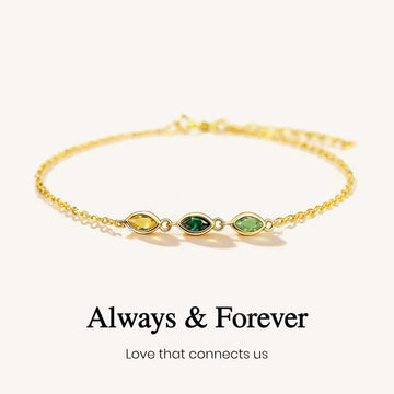 Always Together Birthstone Bracelet