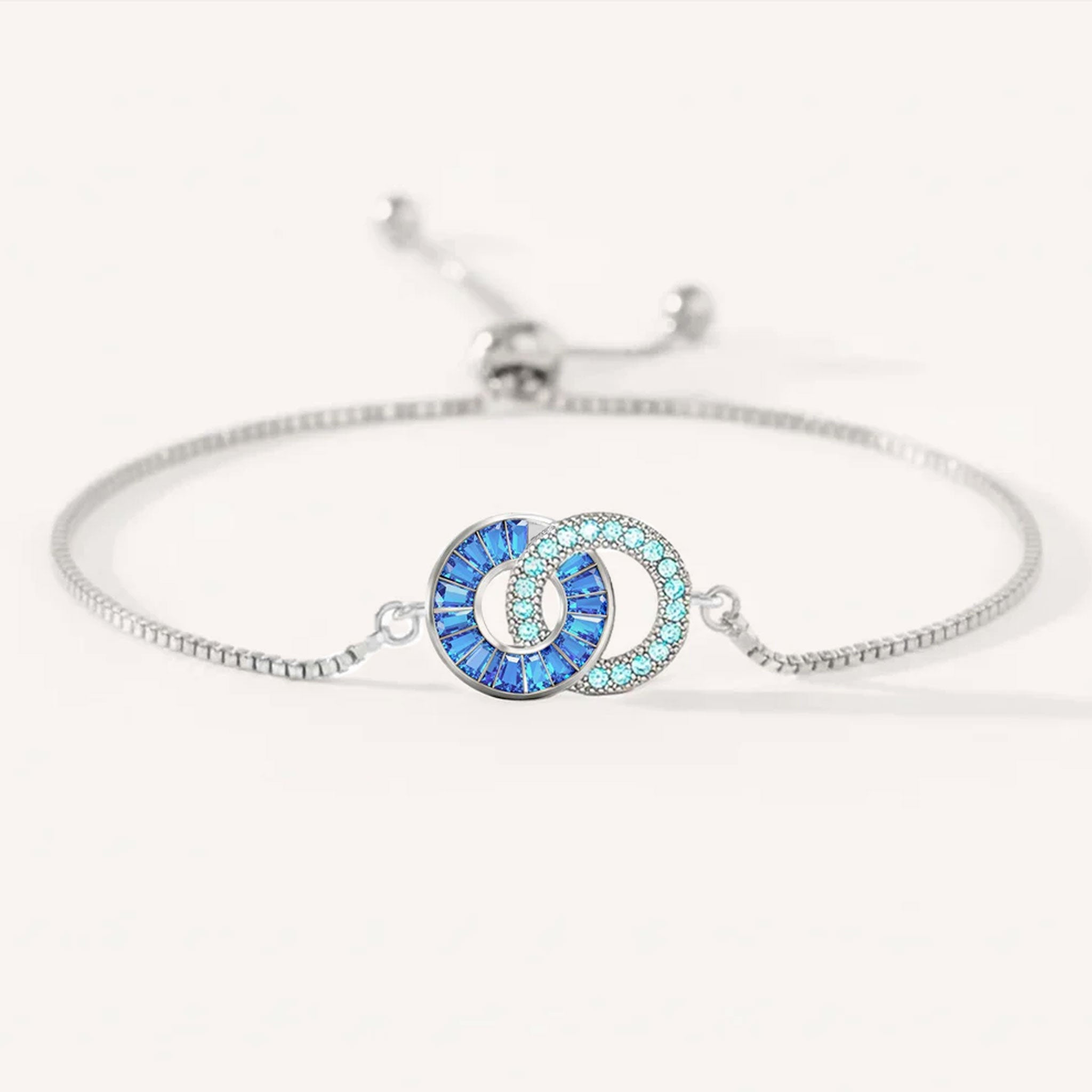 Bestie & Me Linking Birthstone Bracelet