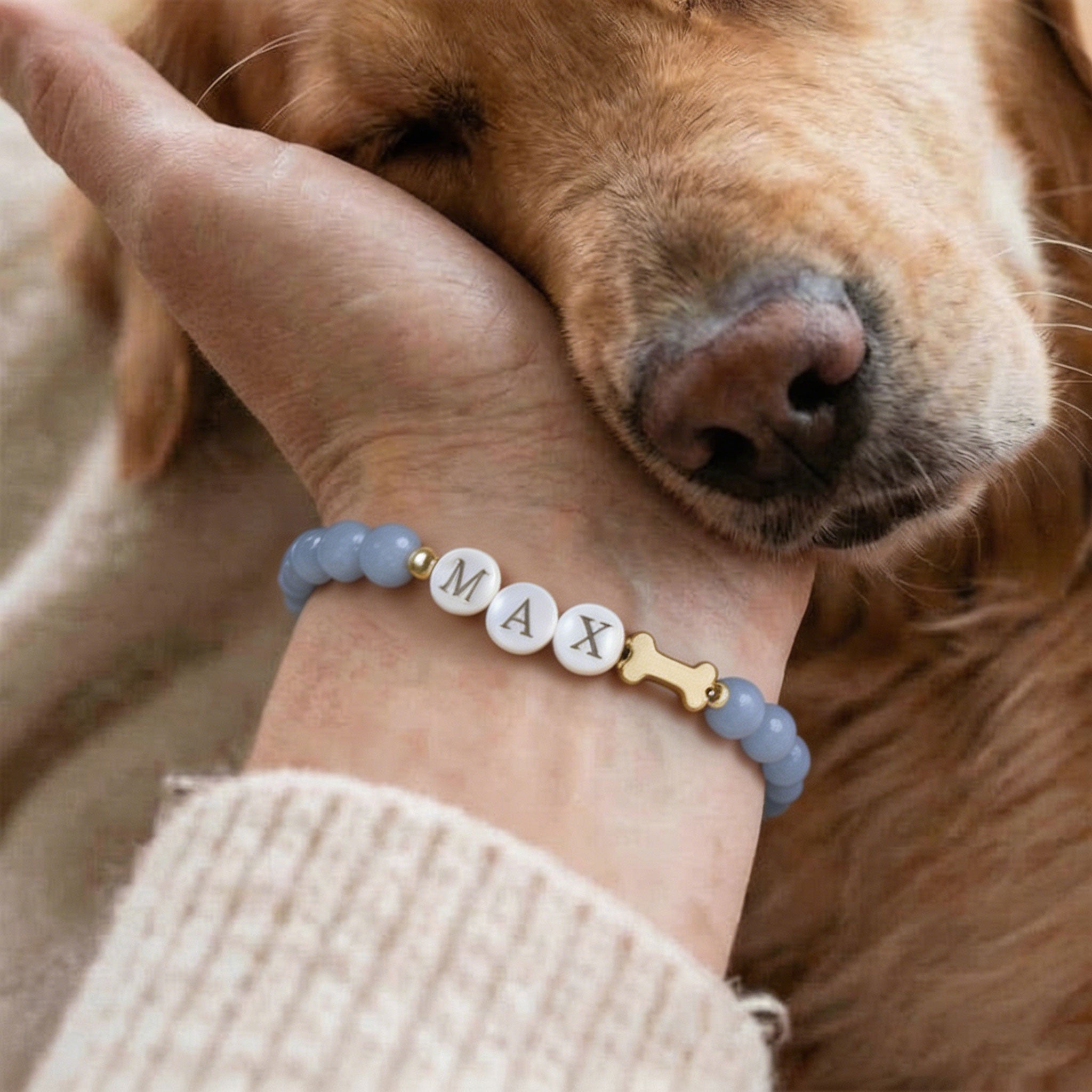 Custom Pet Name Crystal Bracelet