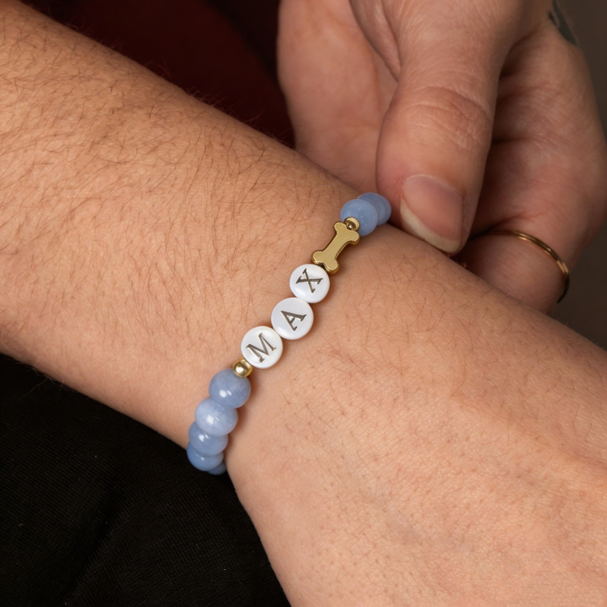 Custom Pet Name Crystal Bracelet