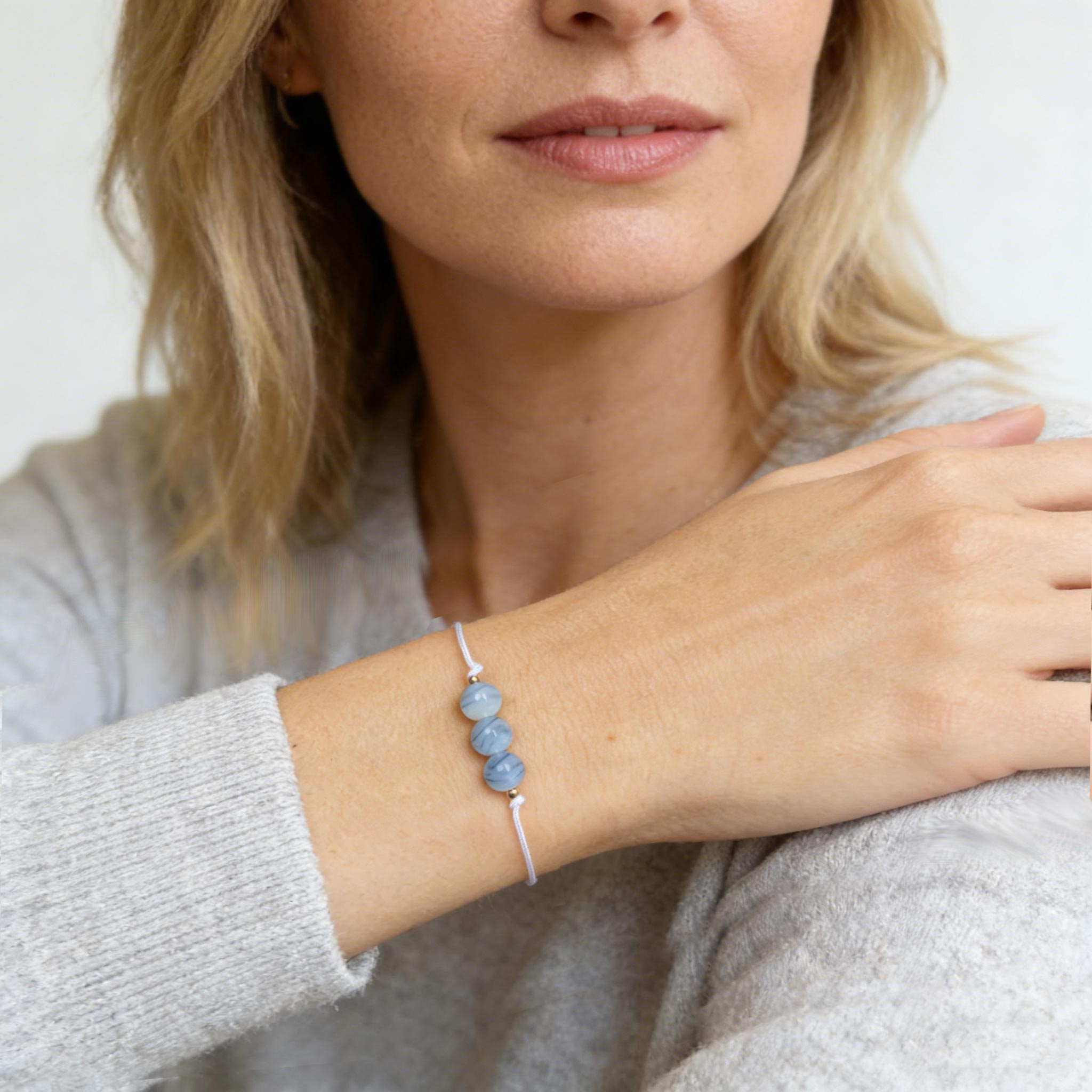 Emotional Healing Agate Bracelet