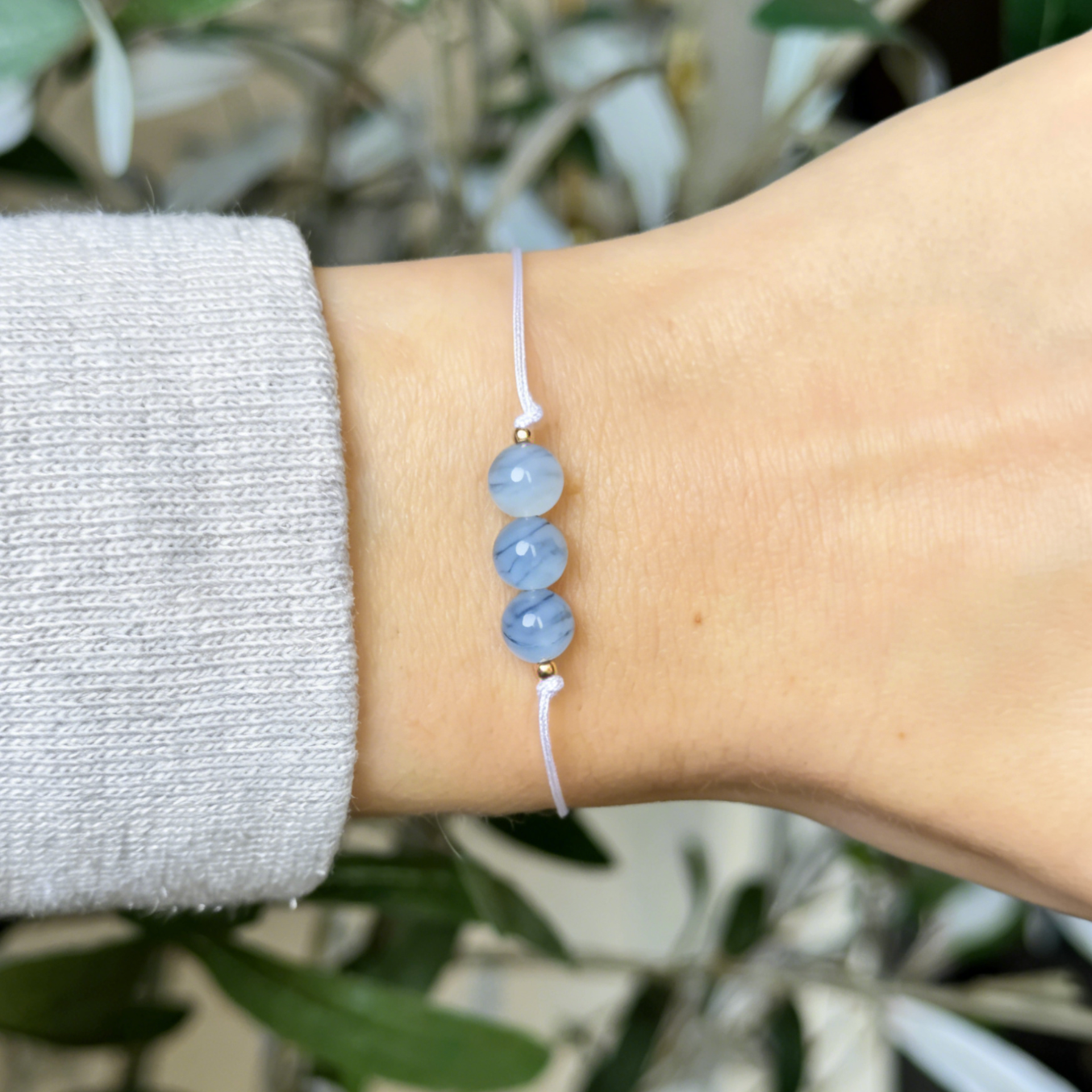 Emotional Healing Agate Bracelet