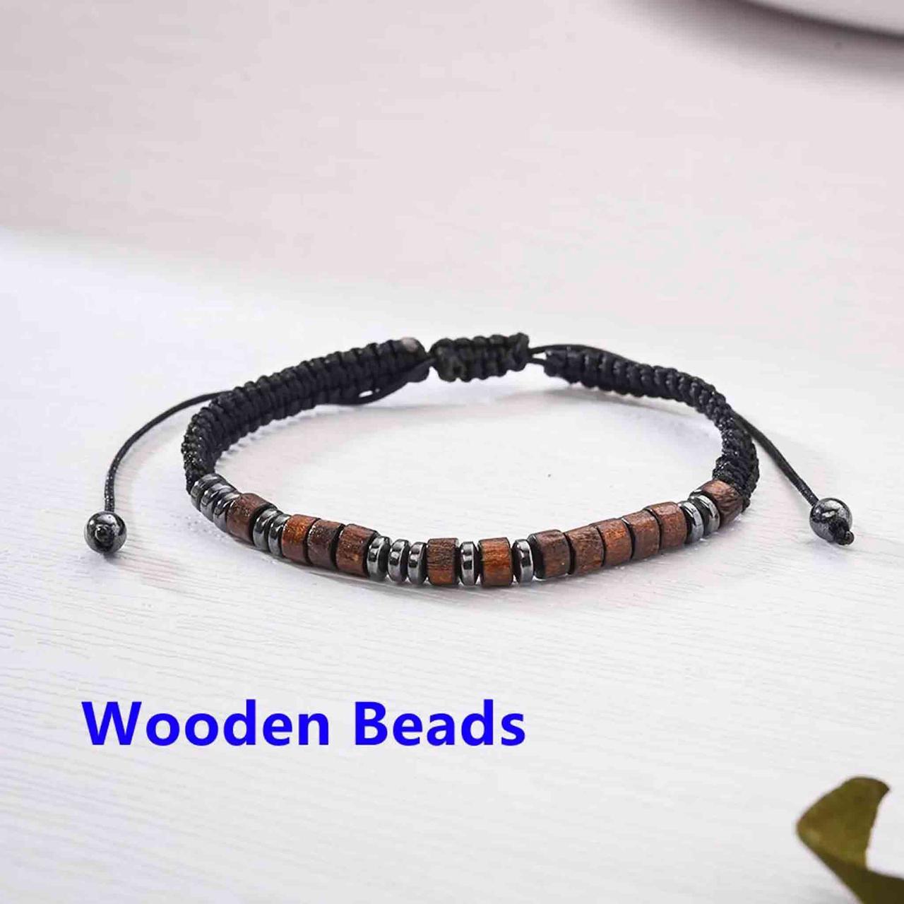 I Love U My Son Morse Code Bracelet