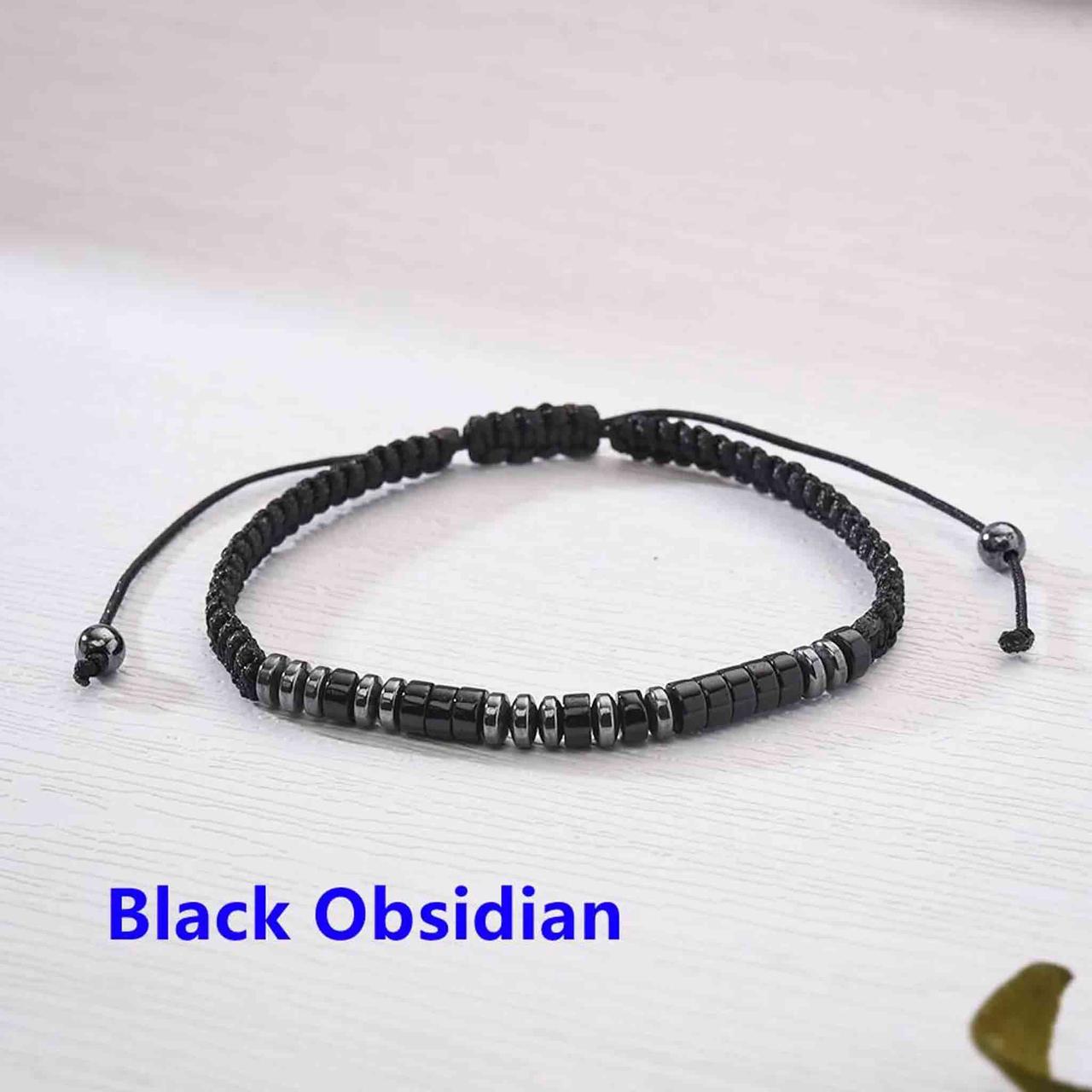I Love U My Son Morse Code Bracelet