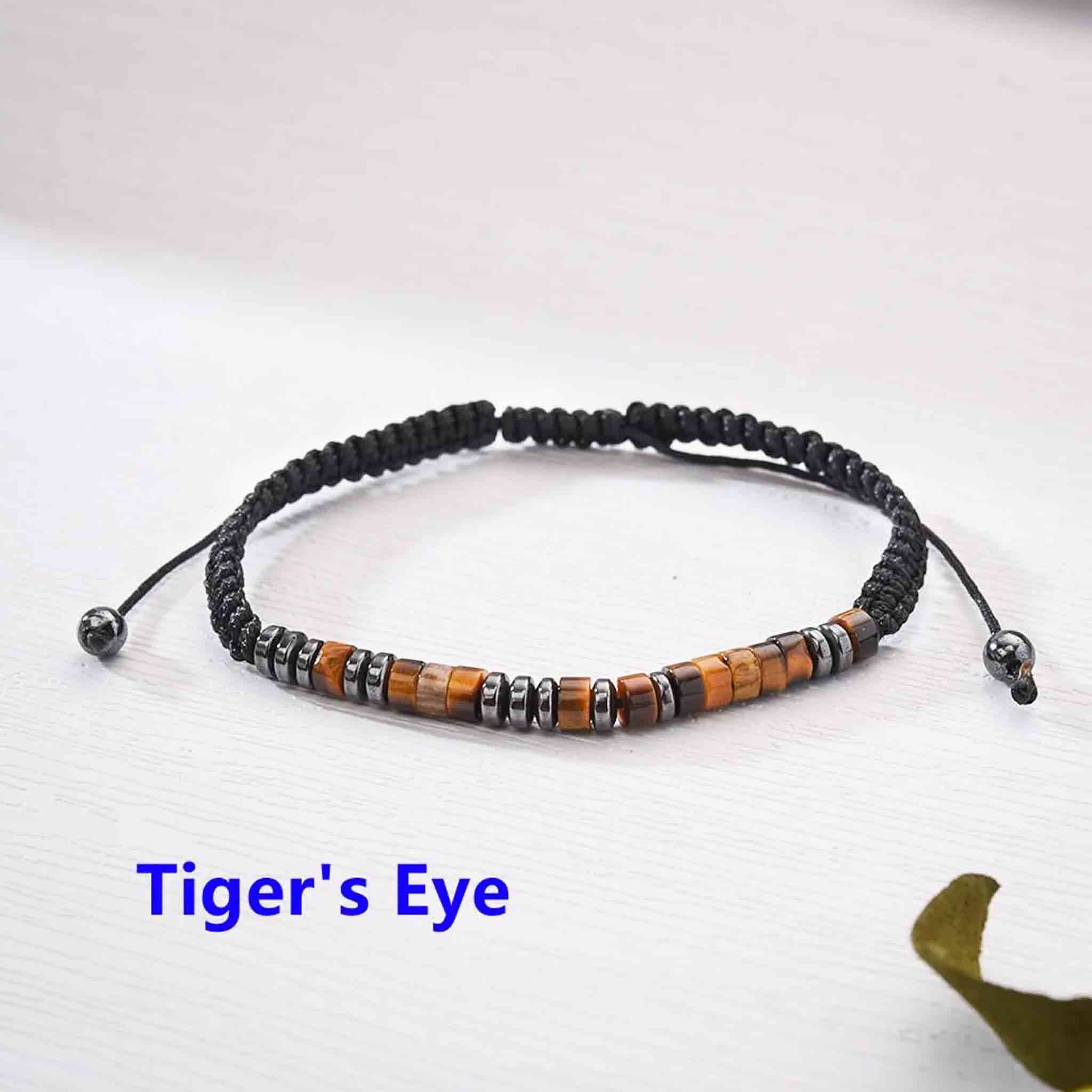 I Love U My Son Morse Code Bracelet