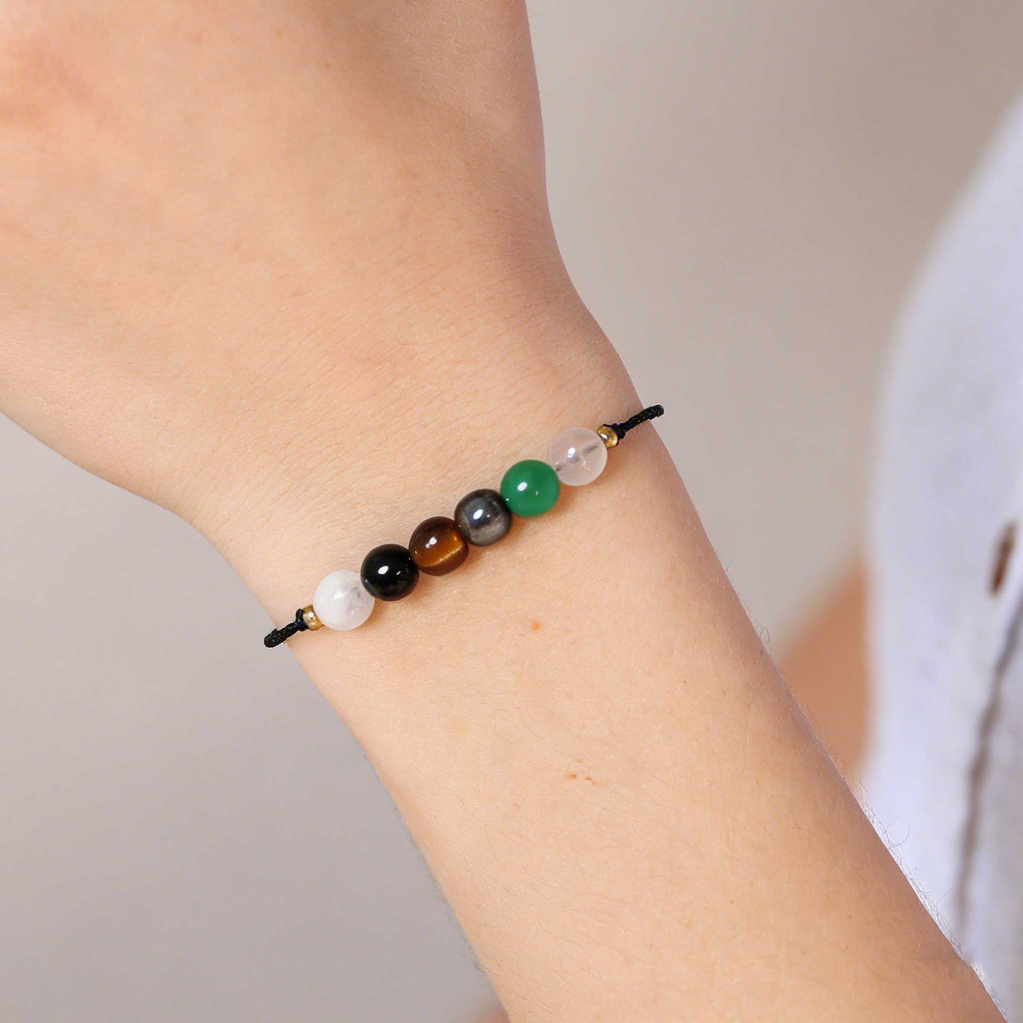 Mother Hidden Message Energy Stone Bracelet