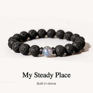 Natural Gemstone Strength Bracelet