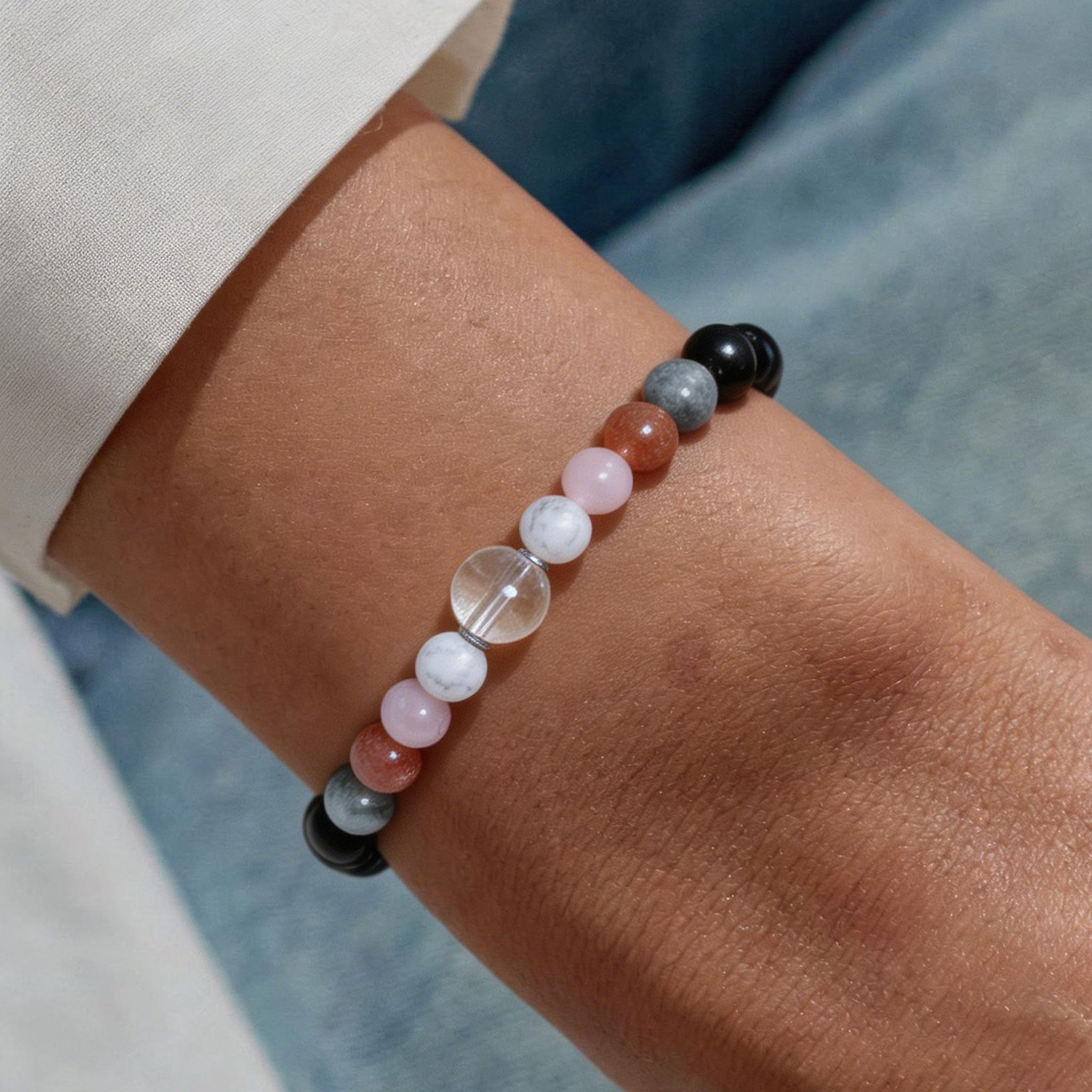 Pawprints On My Heart Crystal Bracelet
