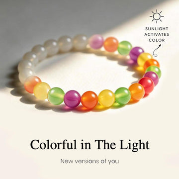 Waiting For Light-Color Changing UV Reactive Bracelet
