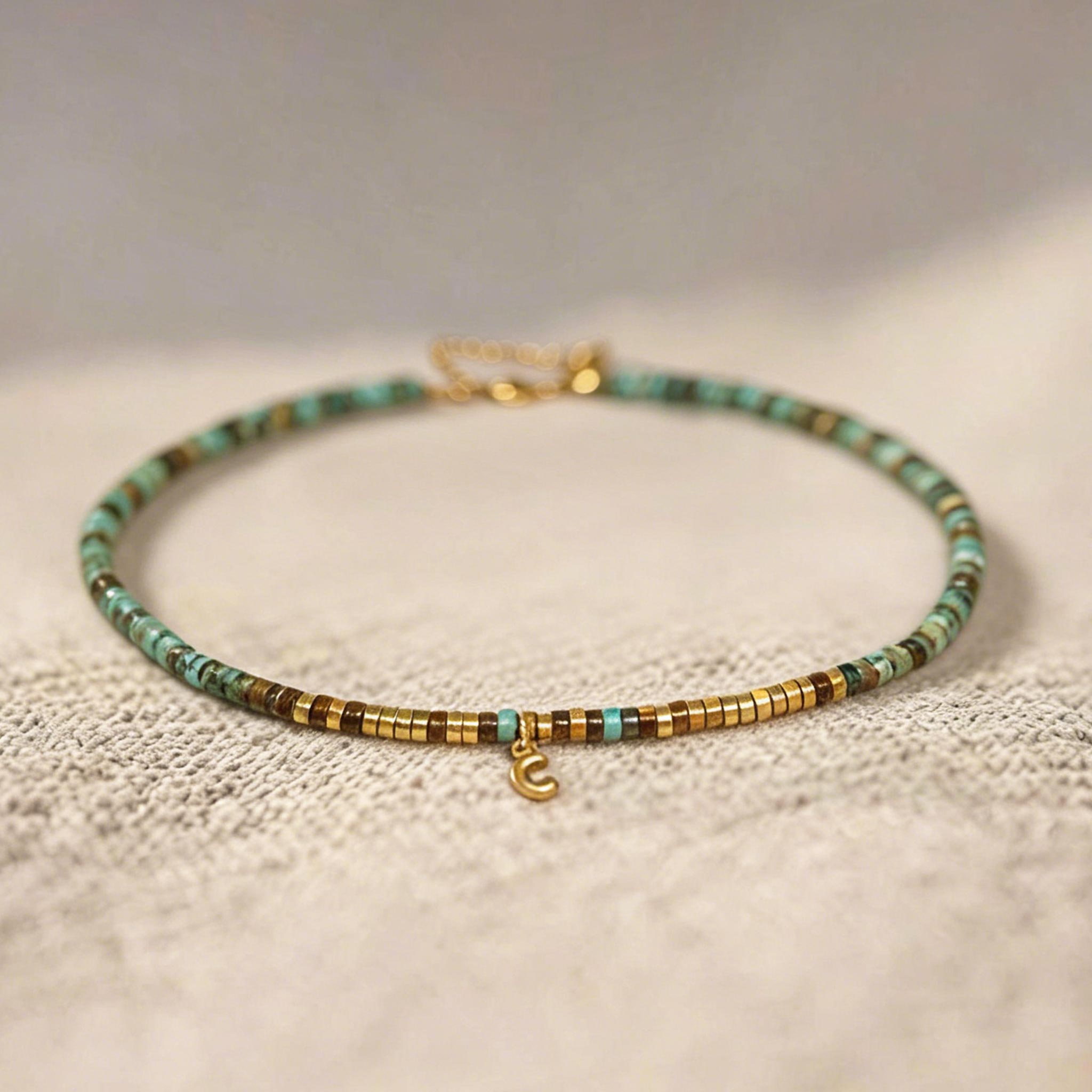 Strong As Fuck Turquoise Necklace