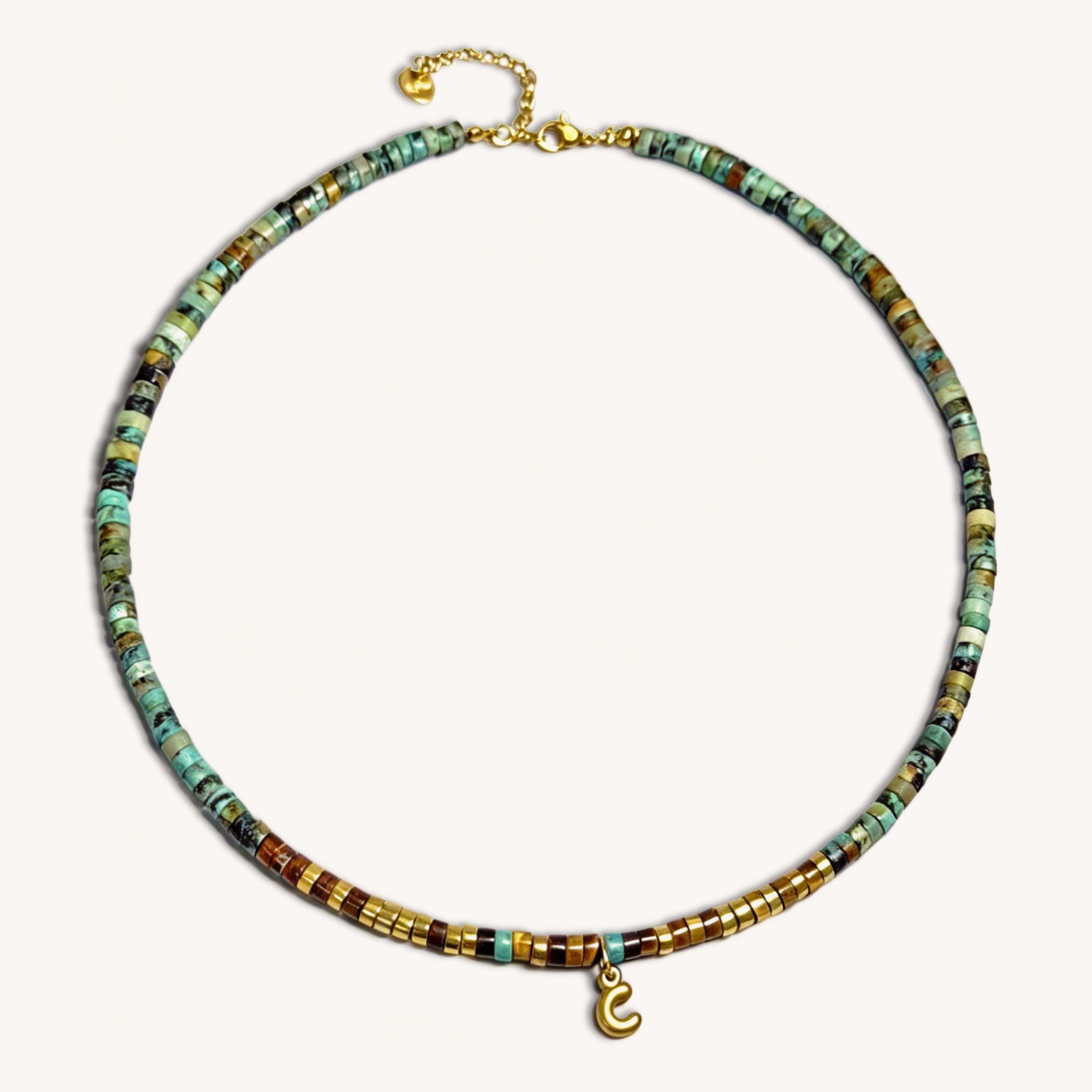 Strong As Fuck Turquoise Necklace
