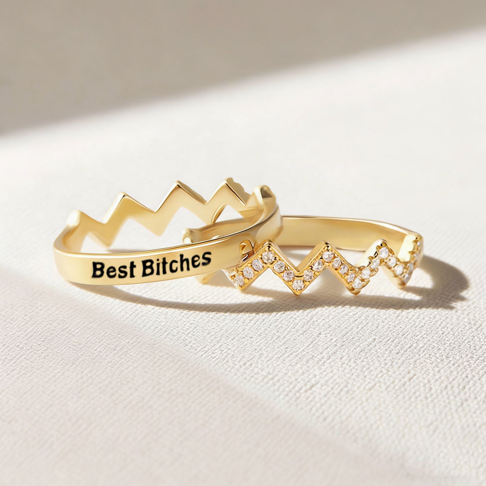 Best Bitches Highs And Lows Ring
