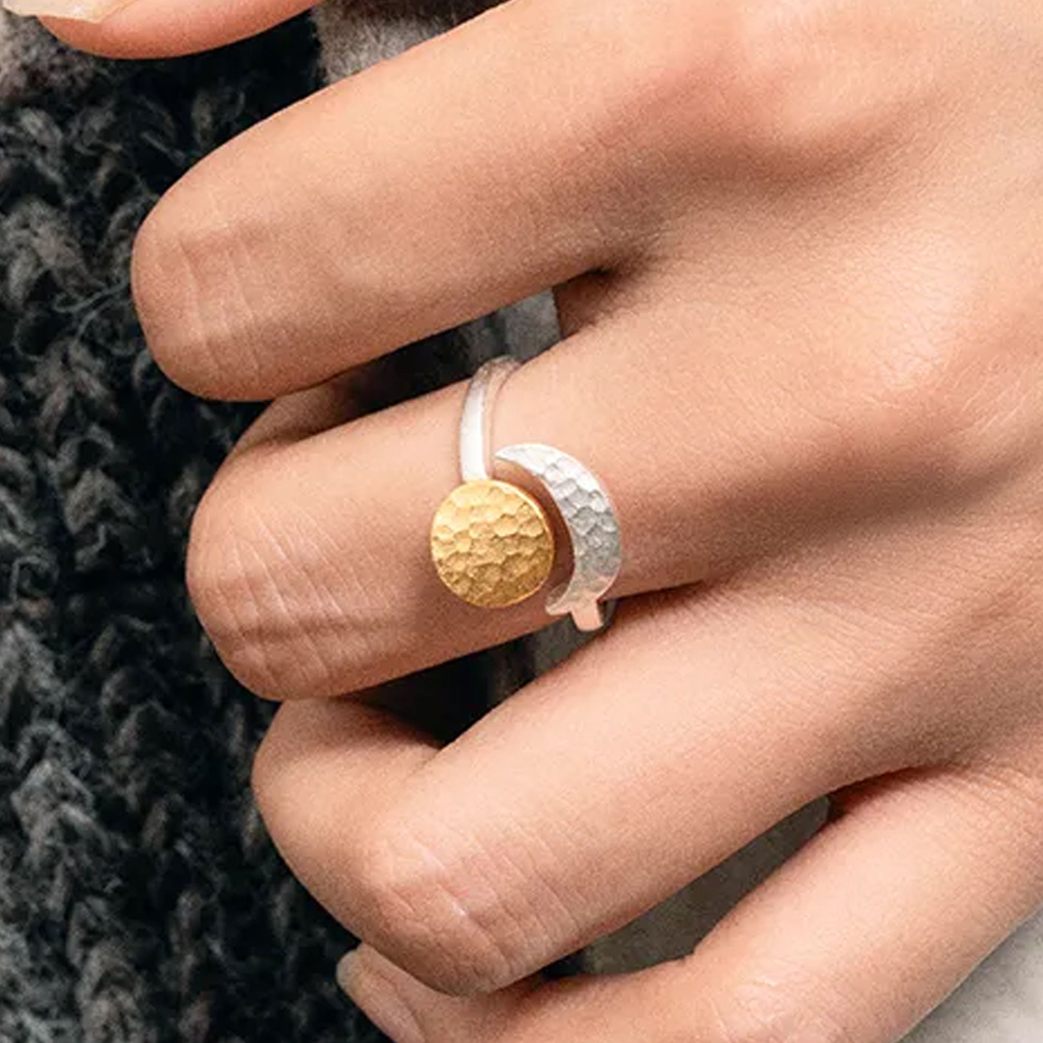 Best Bitches Squad Sun and Moon Ring