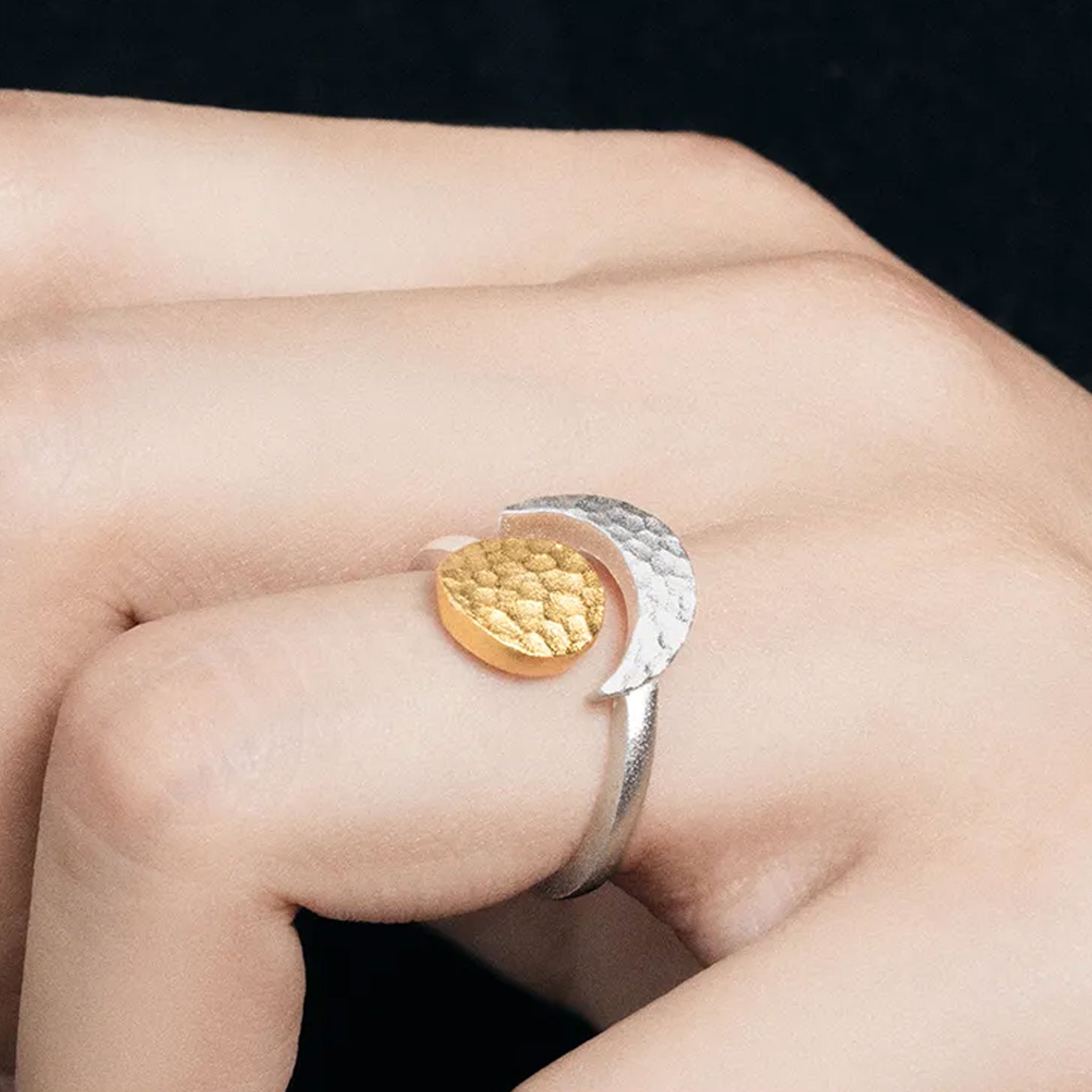 Best Bitches Squad Sun and Moon Ring