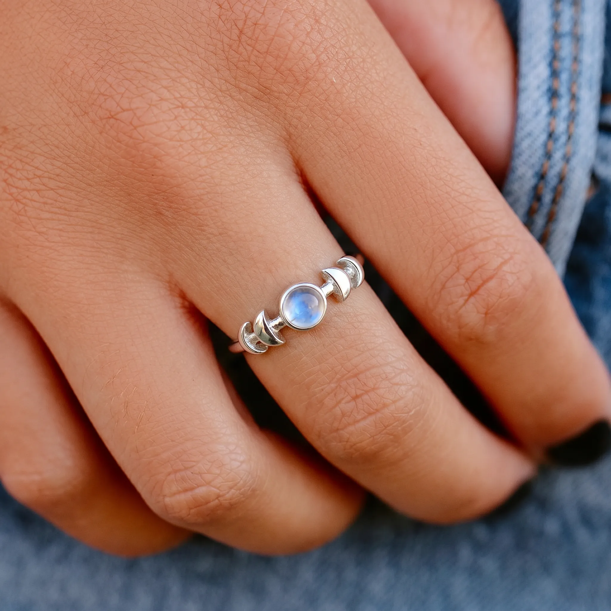 This Too Shall Pass Moon Phases Ring