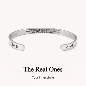 My Badass Girl Gang Multiple Color Stainless Arrow Cuff Bracelet