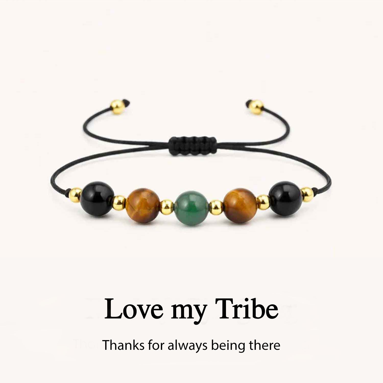 Badass Tribe Courage and Strength Crystal Bracelet