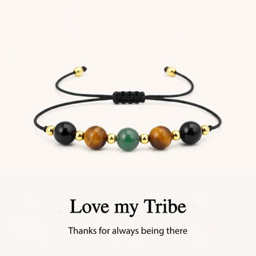 Badass Tribe Courage and Strength Crystal Bracelet