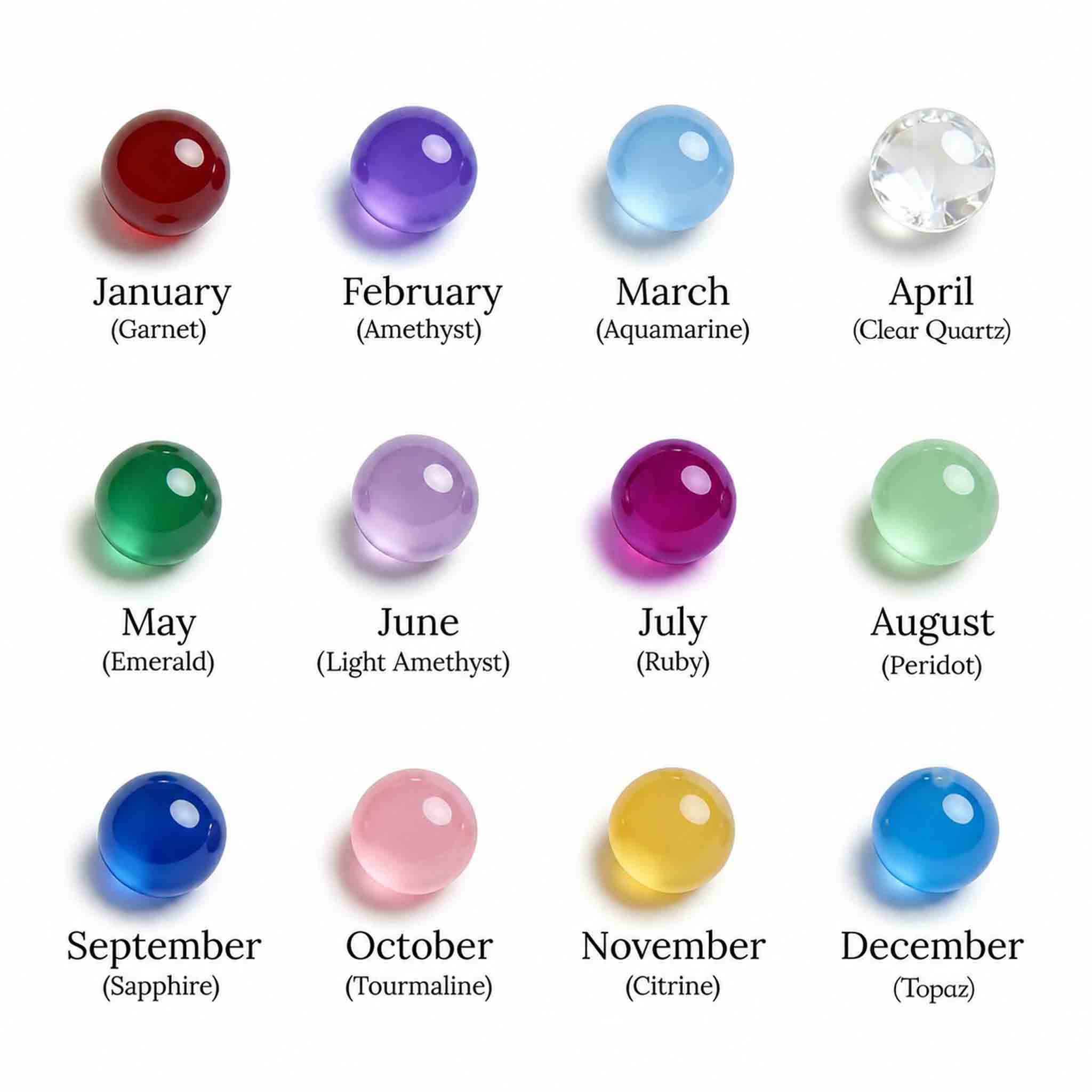 Custom Family Birthstone Bracelet for Dad