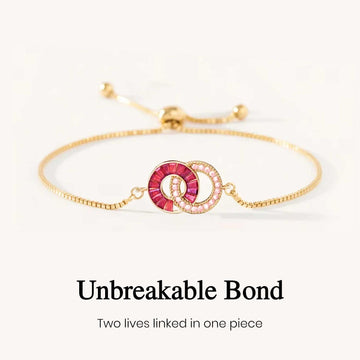 Custom Linking Birthstone Bracelet