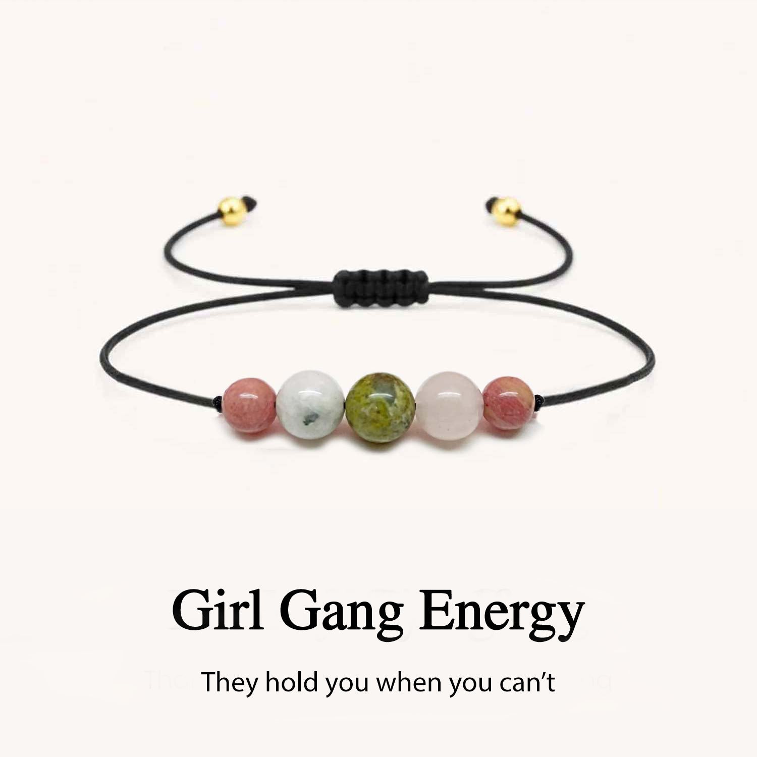 Emotional Support Girl Gang Crystal Bracelet