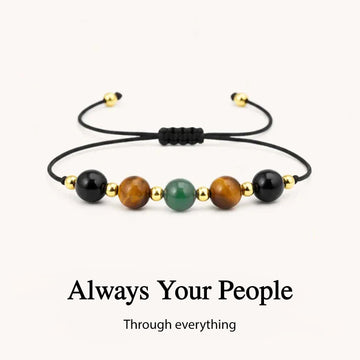 Girl Gang Courage and Strength Crystal Bracelet