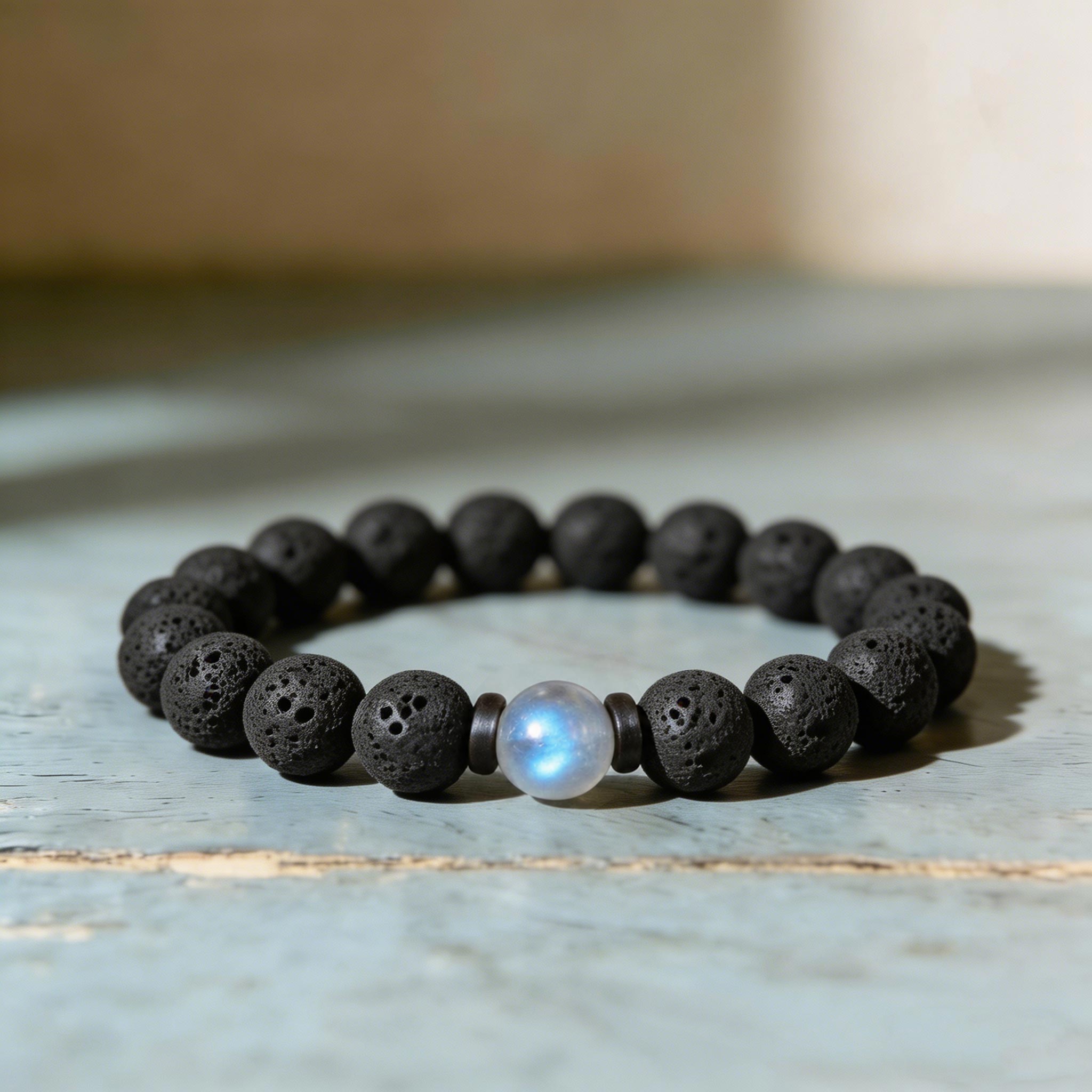 Natural Gemstone Strength Bracelet