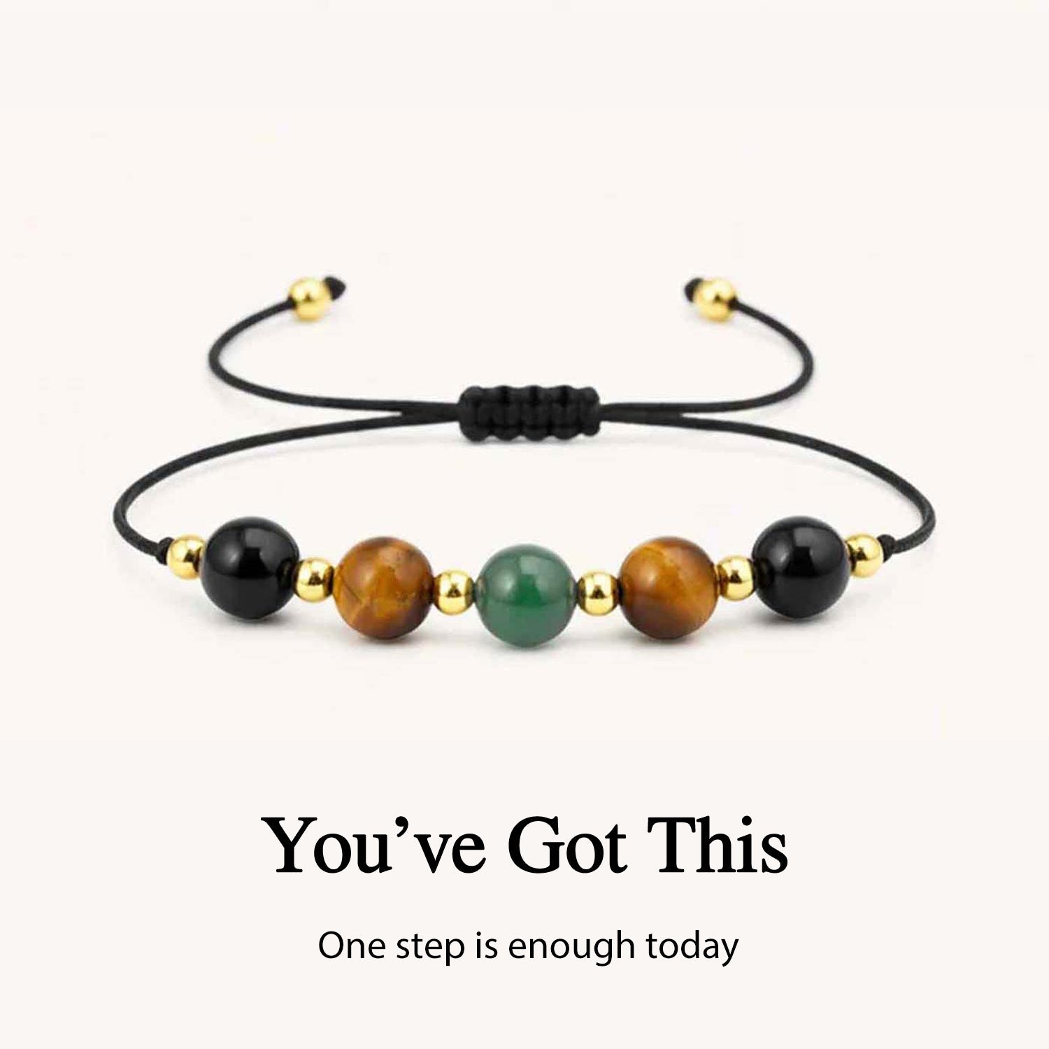 You've Got This Courage and Strength Crystal Bracelet