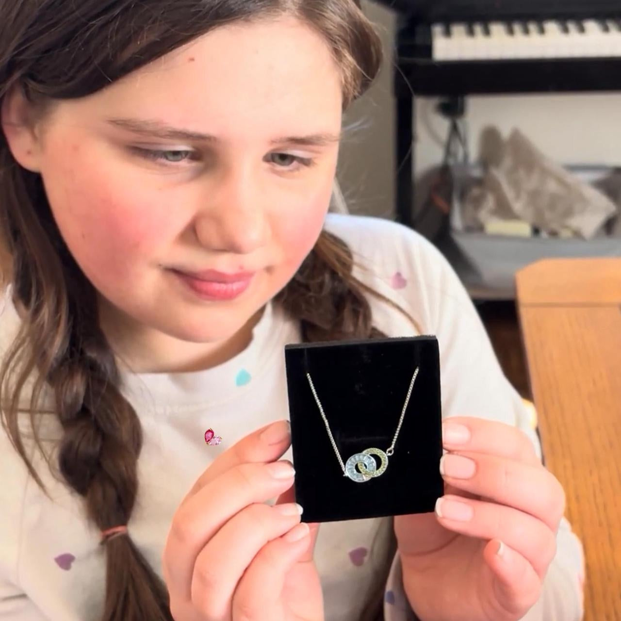 Custom Linking Birthstone Necklace