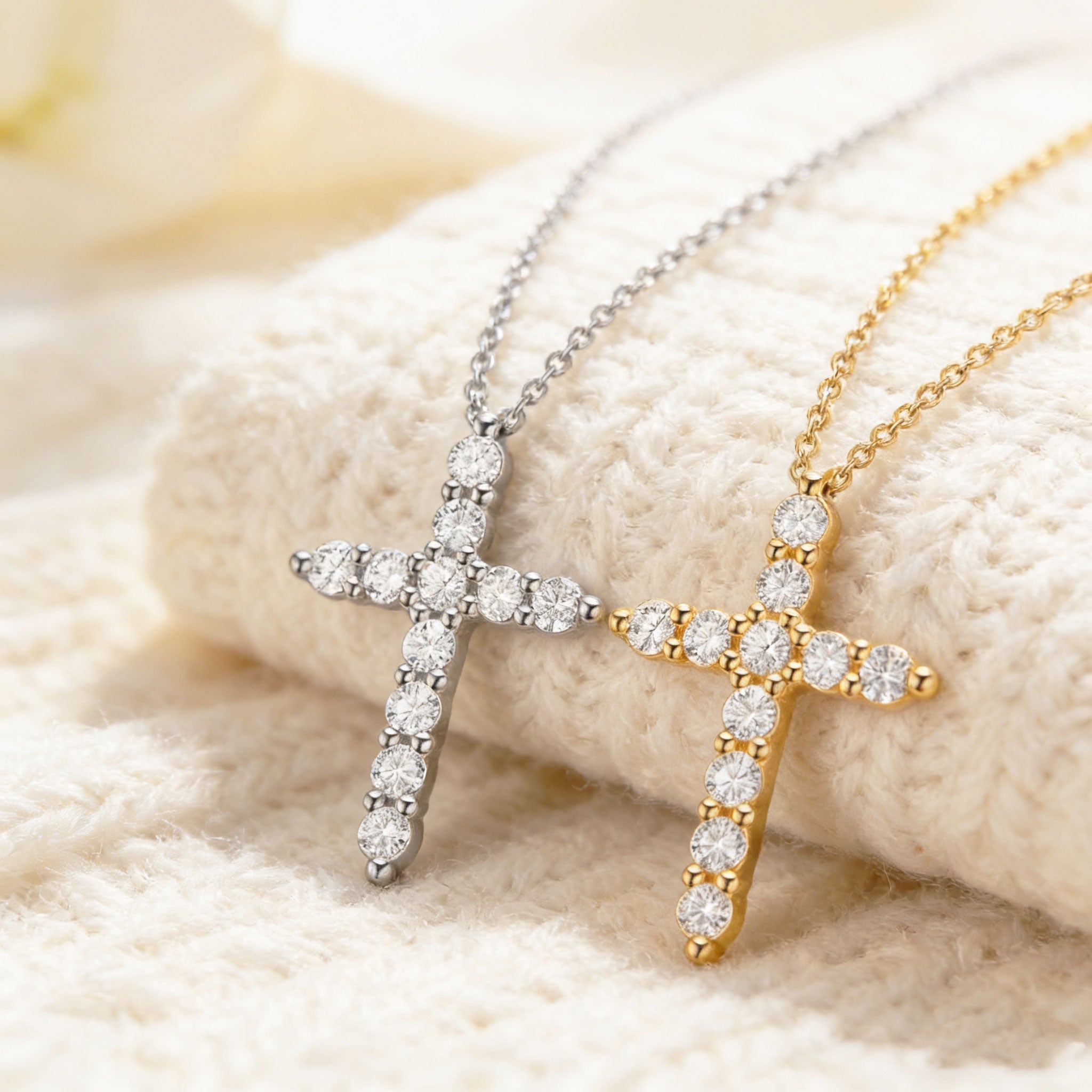 God's In Control Cross Necklace