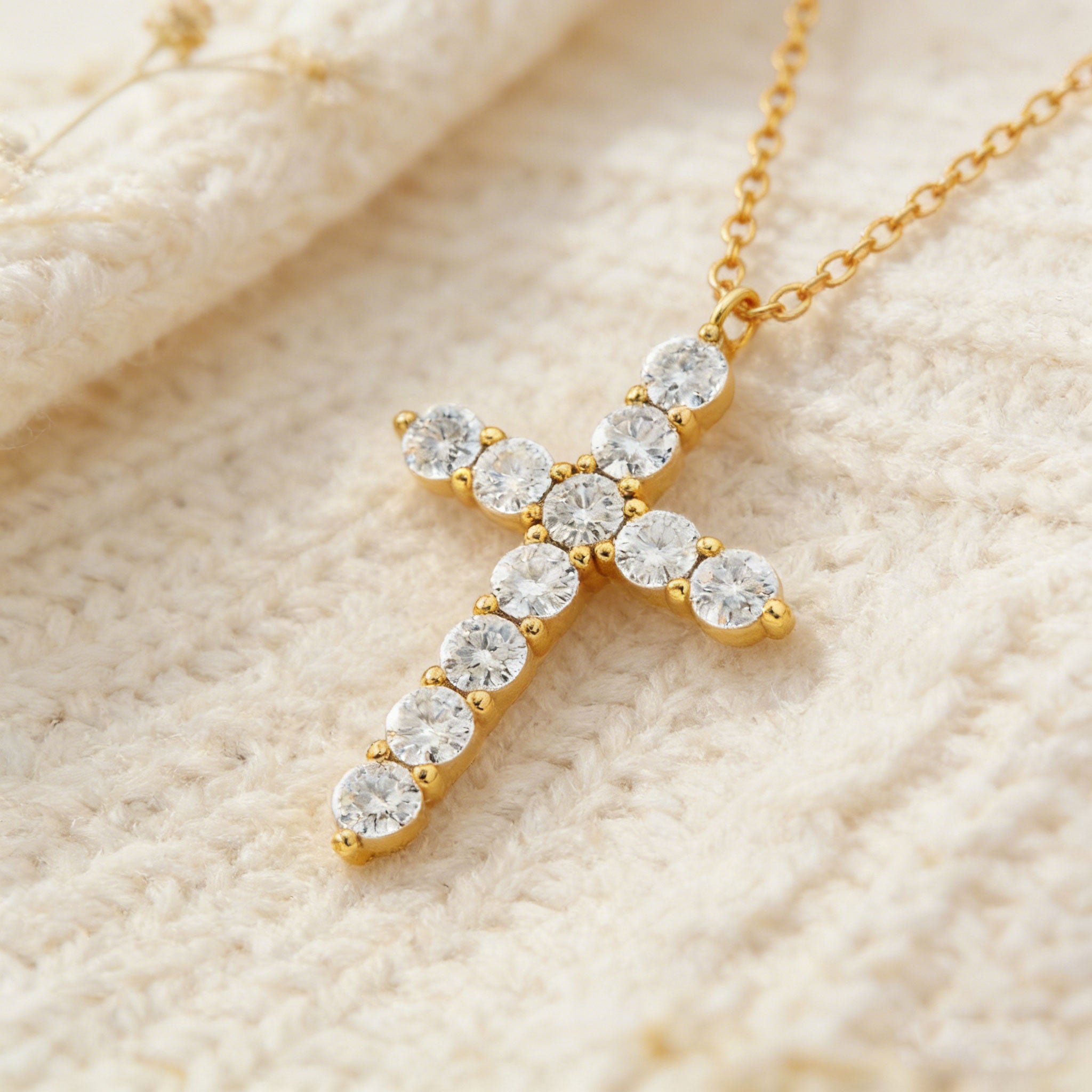 God's In Control Cross Necklace
