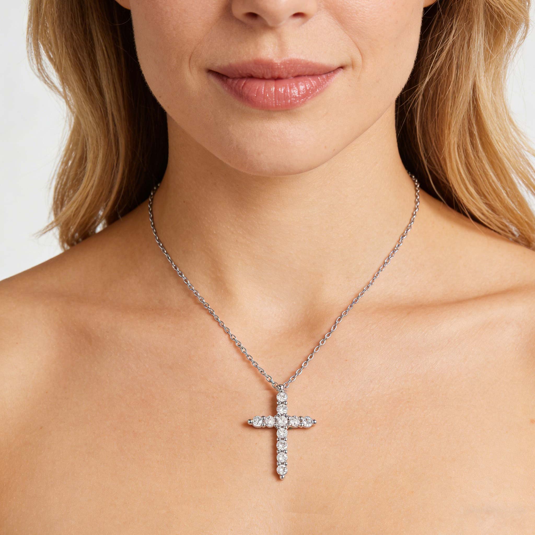 God's In Control Cross Necklace