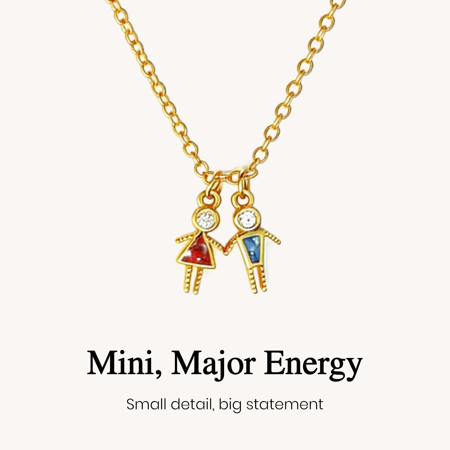 Mama's Minis Birthstone Necklace