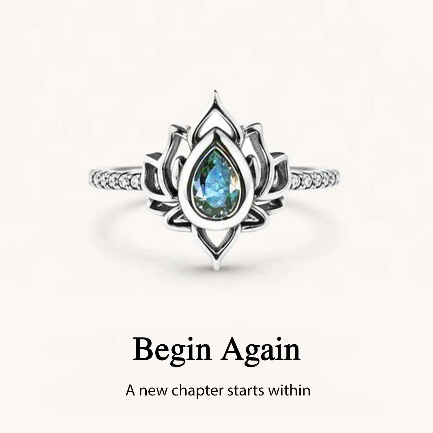 2026 Begin Again Lotus Ring
