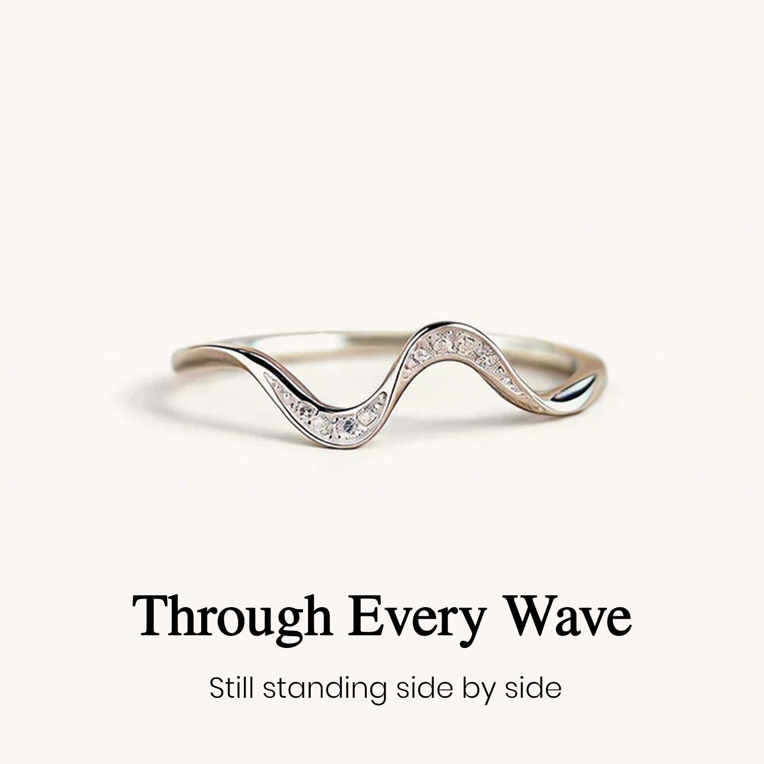 Best Bitches Wave Ring