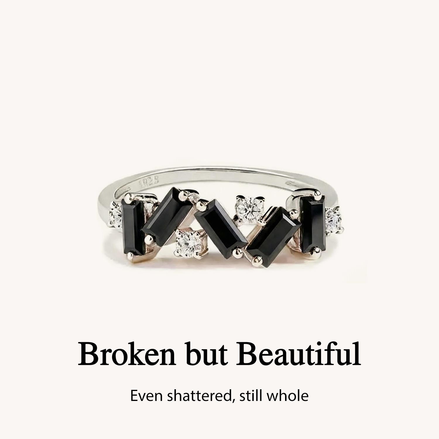 Self Love Broken Pieces Band Ring