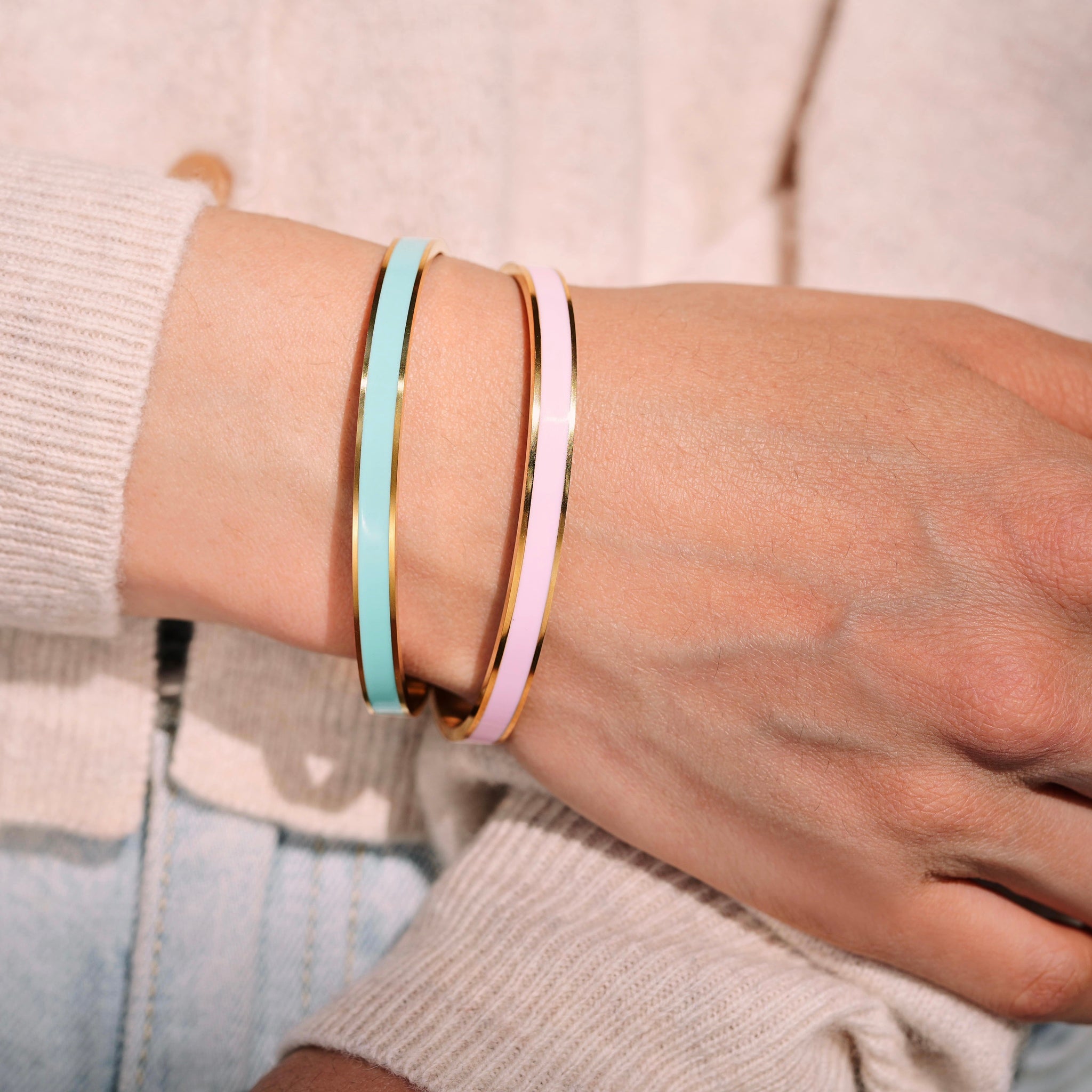 Remember Who the Fuck You're Motivational Color Cuff Bangle Bracelet