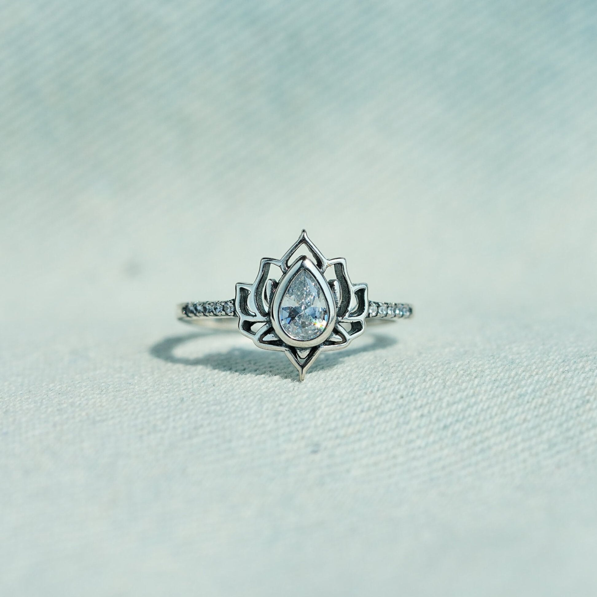 Fuck My Trauma Lotus Ring