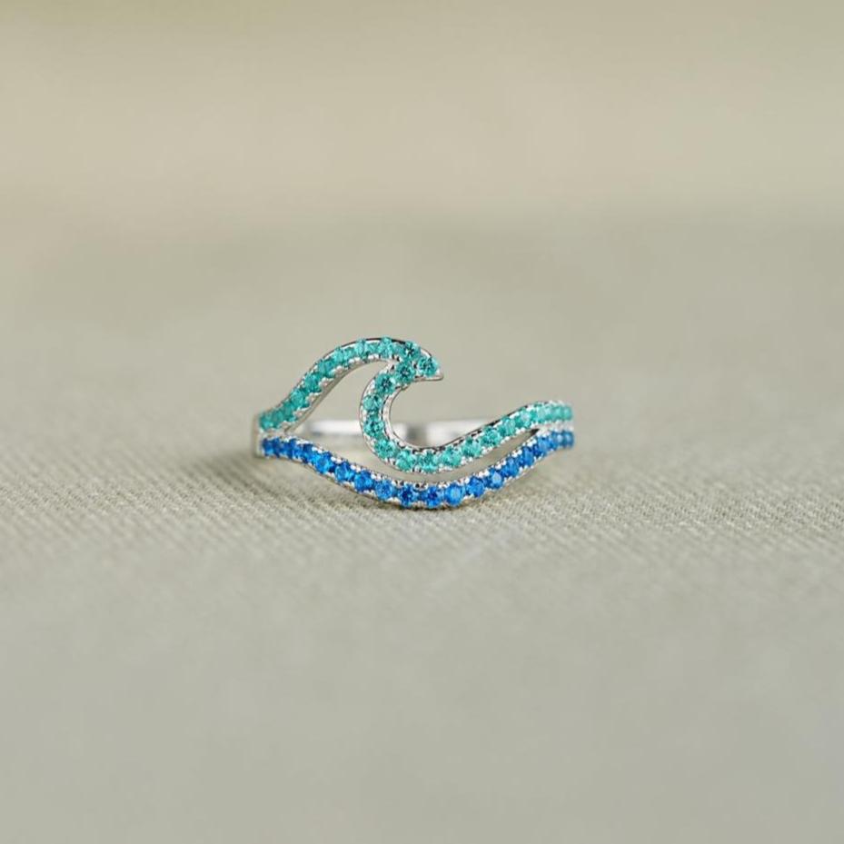 Best Biches Dual Waves Friendship Ring